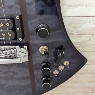 Used B.C. Rich Mockingbird Legacy STQ with Quad Bridge Trans Black image 5