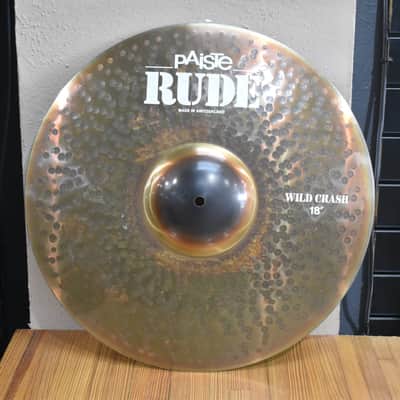 Used Paiste Rude 18" Wild Crash Cymbal image 2