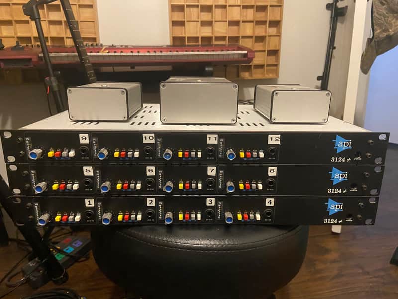 1 API 3124 + Microphone Preamplifier EXCELLENT!!! image 1