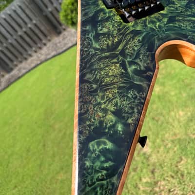 TW Smith Guitars TK-6 2026 - Green burst image 22