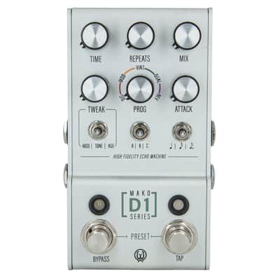 Walrus Audio MAKO Series D1 High-Fidelity Stereo Delay Pedal V1 image 1