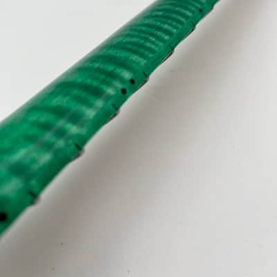 Warmtone Custom Guitars Flamed Maple Strat Style Neck- Green Flames #2 image 8