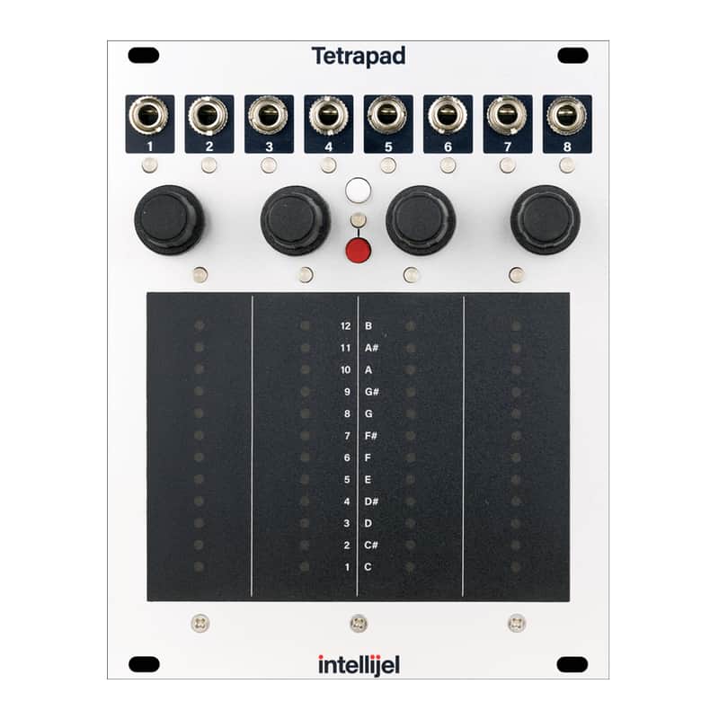 Intellijel Tetrapad Performance Touchpad Eurorack Synth Module image 1