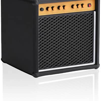 Guitar Picks Holder Box, Guitar Pick Display Holder, Amp Speaker Styled Pick Holder with 5 Celluloid Guitar Picks, Guitar Pick Storage Box Set for Guitar Players and Music Enthusiasts image 1