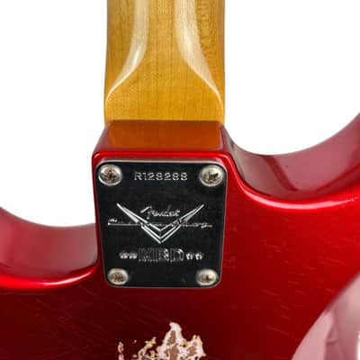 Fender Custom Shop ’63 Stratocaster Relic MBD 2023 - Candy Apple Red image 6