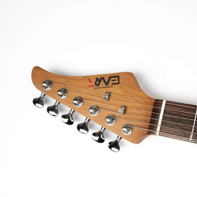 Eart Guitars, E-TT72, Semi Hollow Body Electric Guitars Humbucker Pickups Fixed Bridge LP3, Surf Green image 3