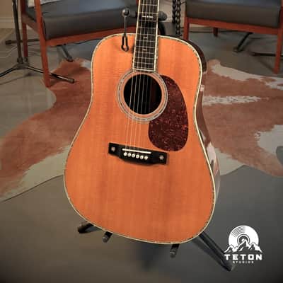 2001 Martin D-42 Dreadnought Acoustic Guitar w/Case image 3