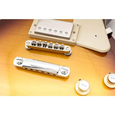 52.5mm Tune-O-Matic Stop Tailpiece for USA Epiphone Les Paul SG Style Electric Guitar image 5