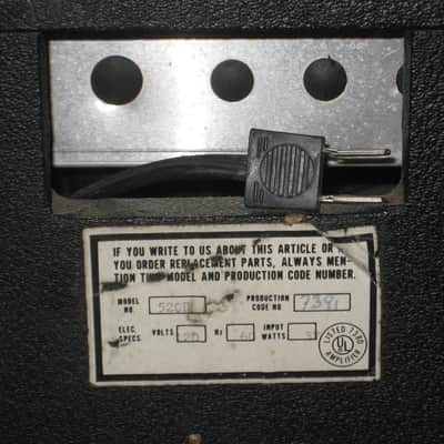 Marlboro 520B Combo Amplifier 1970s Vintage Solid State 15 Inch 1x15" MIJapan, Worldwide Shipping image 6
