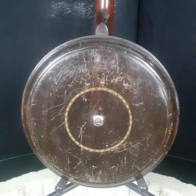 1930s Stromberg-Voisinet 17-Fret Tenor Banjo with Resonator and Gig Bag image 10