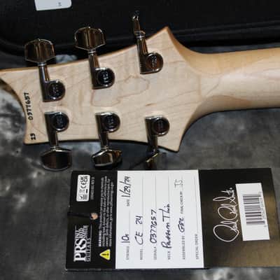 2024 PRS - CE 24 Bolt-On - Tobacco Burst image 7