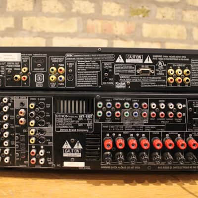 DENON AVR-1907/DVD-757 w/remote fully functional - refurbished image 11
