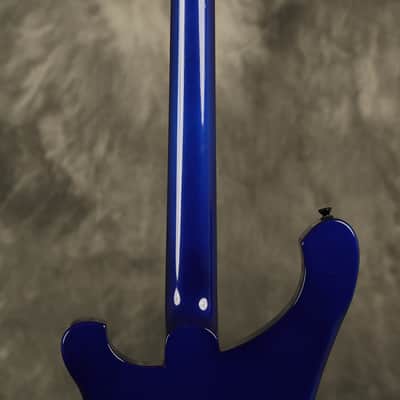 1988 Rickenbacker 4003 Bass BT Midnight Blue w/BLACK hardware + binding! image 21