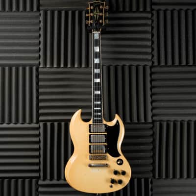 Gibson SG Custom 1975 - White image 2