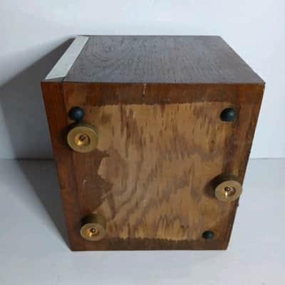 Single Rare Vintage Arvin Powered Speaker Wood MCM Audio Speaker Box READ image 8
