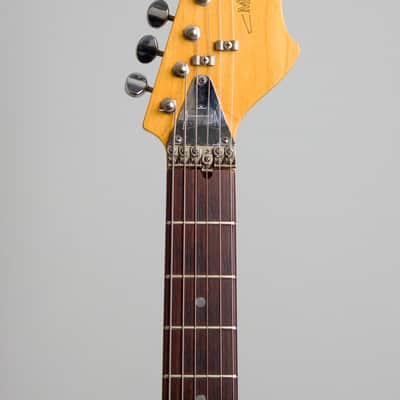 Micro-Frets Wanderer Semi-Hollow Body Electric Guitar (1969), ser. #1560, original black tolex hard shell case. image 4