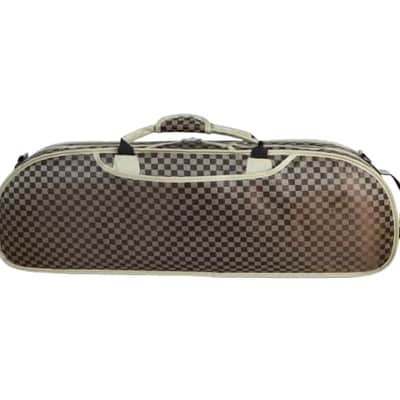 Used Checkered Violin Case image 1