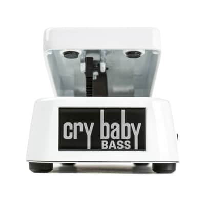 Dunlop 105Q Cry Baby Bass Wah (White) - Effects for Bass image 1