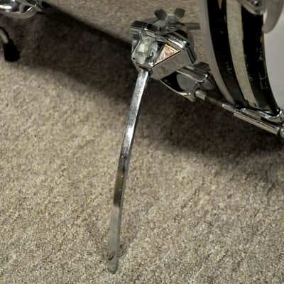 Ludwig Stainless Steel 12/16/22 3pc Kit 70s Stainless Steel image 10