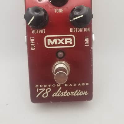 MXR M78 Custom Badass '78 Distortion 2011 - Present - Red X4030 image 1