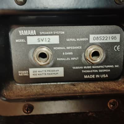 Yamaha/Carlsboro Yamaha SV12 image 2