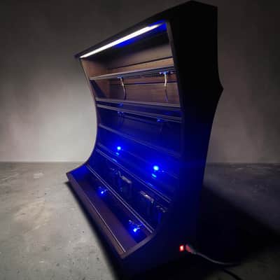20U / 168hp Eurorack case MARIZILLA • Dark Oak • Powered image 2