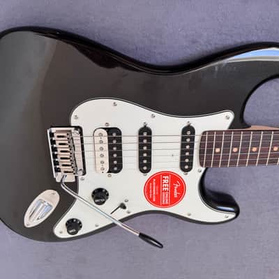 Squier Contemporary Stratocaster HSS with Laurel Fretboard 2018 - Black Metallic image 8