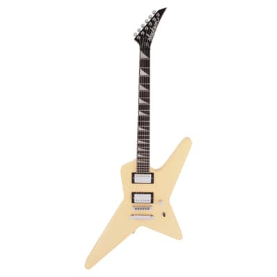 Used Jackson JS Series Signature Gus G. Star JS32T - Ivory w/ Amaranth FB image 2