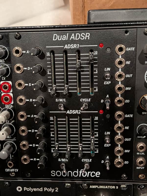 Soundforce Dual ADSR Envelope Generator - Black image 1
