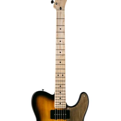 Squier Paranormal Series Cabronita Thinline Telecaster Electric Guitar, 2-Tone Sunburst, CYKH2100XXXX image 6