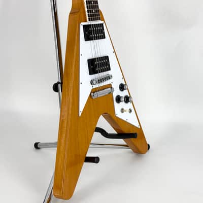 2024 Gibson 70s Flying V - Antique Natural image 6