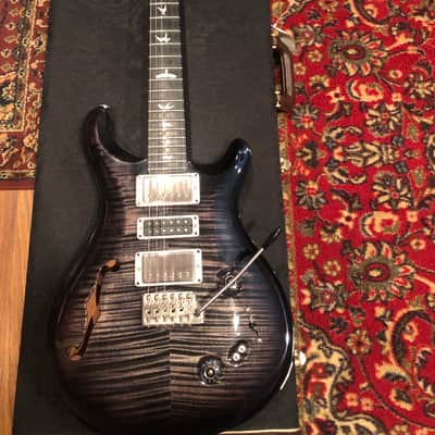 PRS Special 22 Semi-Hollow Limited Edition 10-Top 2018 - 2019 - Charcoal Burst image 2