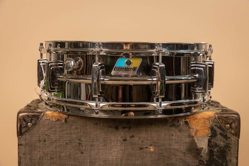 1980s Ludwig 5x14 LM400 Supraphonic Snare Drum image 1