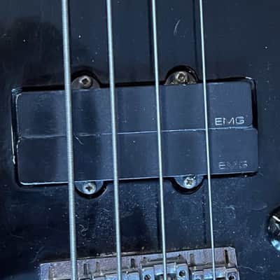 Hondo Alien Headless Electric Bass Guitar 1980s image 18