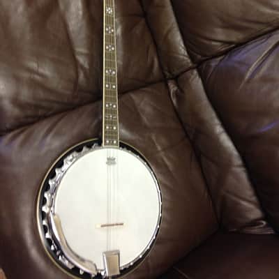TYLER MOUNTAIN 4 String Tenor Banjo Brown walnut stain image 1