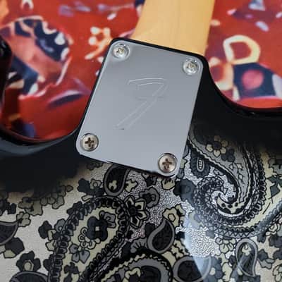 *NEW IN BOX* 2025 Fender Japan Limited Edition Stratocaster Black Paisley - MIJ JD25 - low tariffs image 17