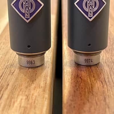 Vintage Neumann KM84 Stereo Matched Pair. KM84i. Close Serial Numbers. US Seller! image 11