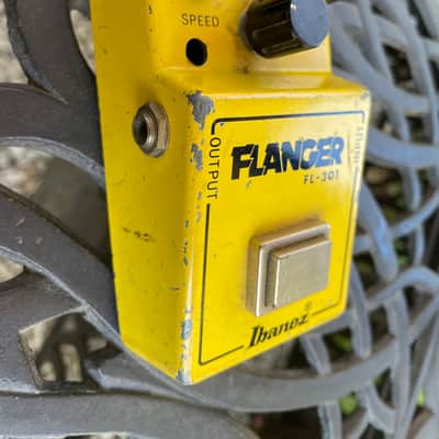 Ibanez FL-301 Flanger 1980s - Yellow image 4