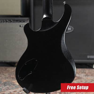 Gibson Victory Baritone Electric Guitar - Graphite Metallic with Hardshell Case image 2