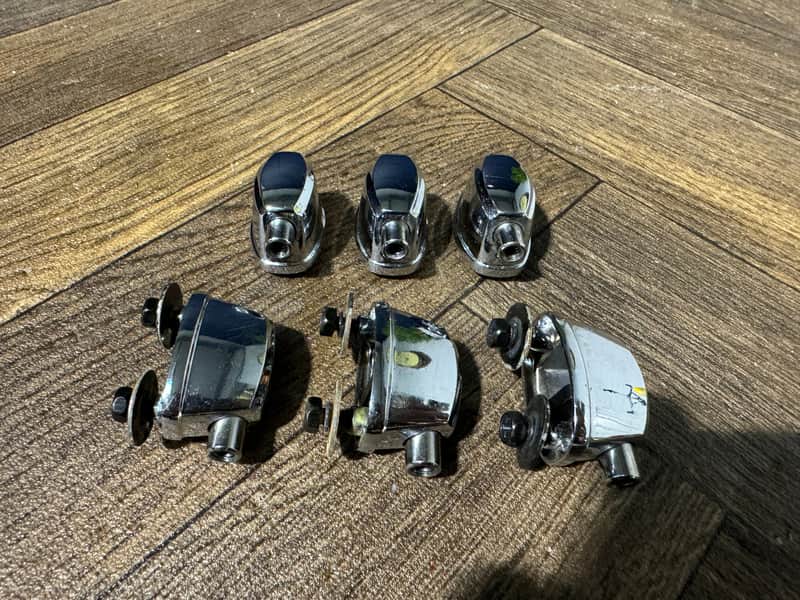 Pearl Forum Tom Drum Spares Lugs 25mm Hardware  Set Of 6 #MU10 image 1