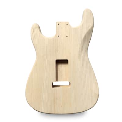 Stratocaster Guitar Body SSS - Unfinished - 2 Piece Ash image 2
