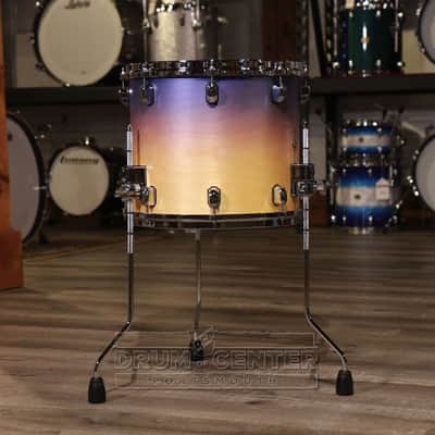 Tama Starclassic Walnut/Birch Floor Tom 14x12 Satin Atmosphere Fade image 2