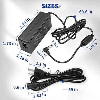 9V Power Adapter Charger for Roland PSB-120 Electronic Keyboard Compatible with Roland PSB-1U ACB-120 ACF-120 ACK-120 ACI-120 VG-99 GT-10 SPD-SX AX-09 FA-06 SP-404 Replacement Power Supply Cord image 5