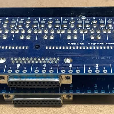Signex Isopatch CPJ48 - Black/blue - Dsub to 1/4 - From Working Studio image 6