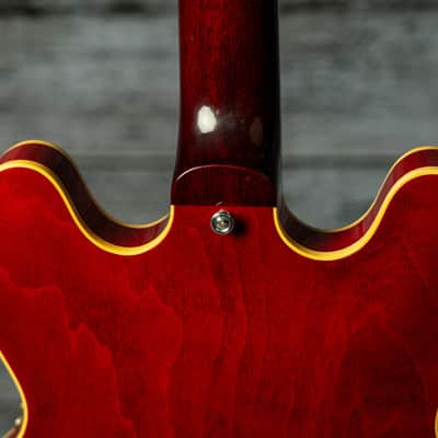 Gibson Custom Murphy Lab 1961 ES-335 Reissue Ultra Light Aged - Sixties Cherry image 12