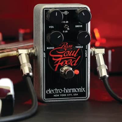 Electro-Harmonix Bass Soul Food Trasparent Bass Overdrive BASSSOULFOOD image 1