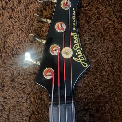Aria Pro II RSB Deluxe I 1985 Black Cliff Burton John Taylor MIJ Matsumoku image 8