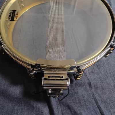 Yamaha SD-935(493) 14x3.5" Brass Piccolo Snare Drum 1987-1996 - Brass image 9