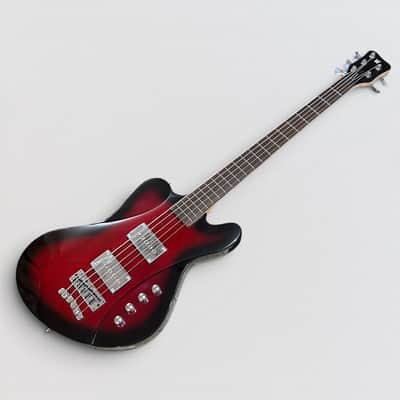 Warwick RockBass Idolmaker 5-string Electric Bass Guitar - Burgundy Blackburst image 4