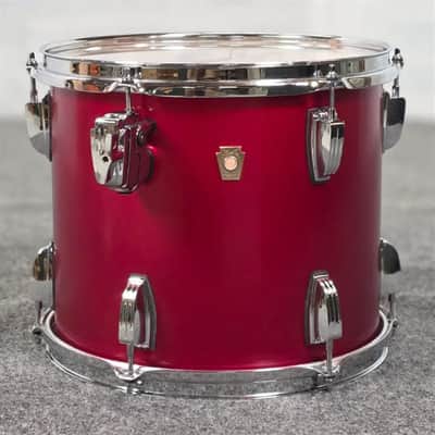 Used Ludwig Classic Maple Rack Tom 13x11 Diablo Red - Very Good image 1
